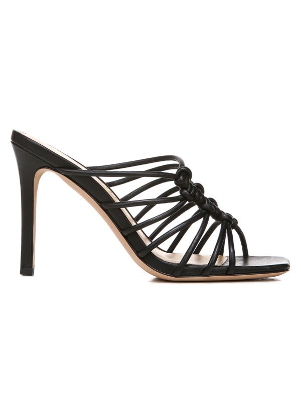 Veronica Beard Avita Leather Strappy Sandals